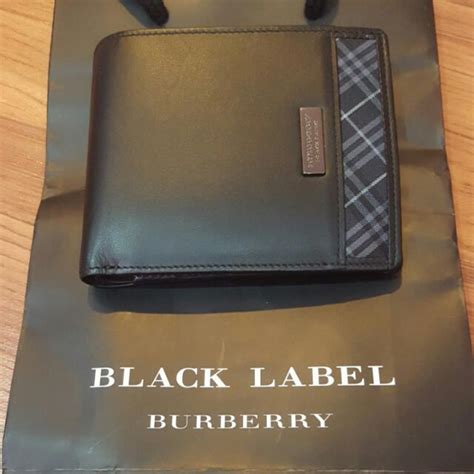 burberry black label|burberry black label wallet price.